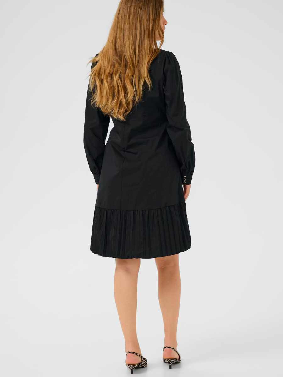 Culture Beate Antoinett mekko, musta, viininpunainen ja vihreä