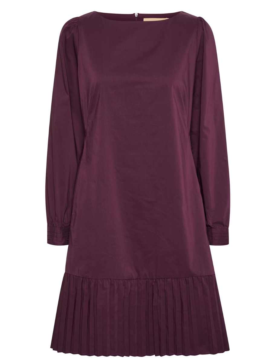 Culture Beate Antoinett mekko, musta, viininpunainen ja vihreä