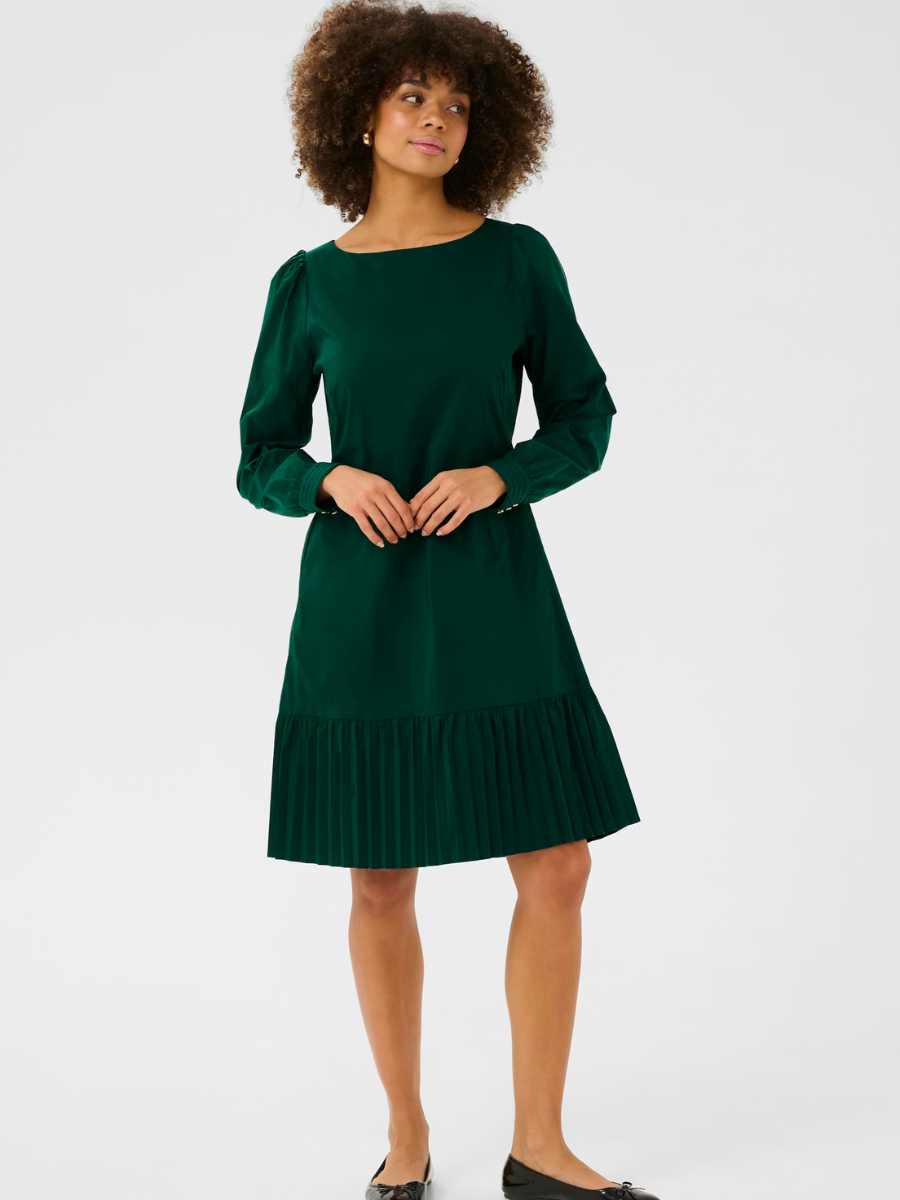 Culture Beate Antoinett mekko, musta, viininpunainen ja vihreä